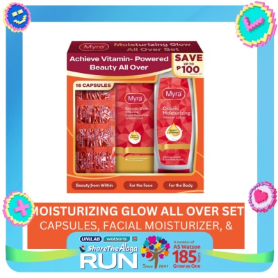 MYRA E MYRA Moisturizing Glow All Over Set