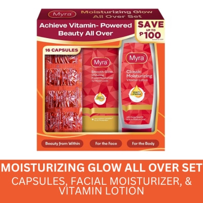 MYRA E MYRA Moisturizing Glow All Over Set