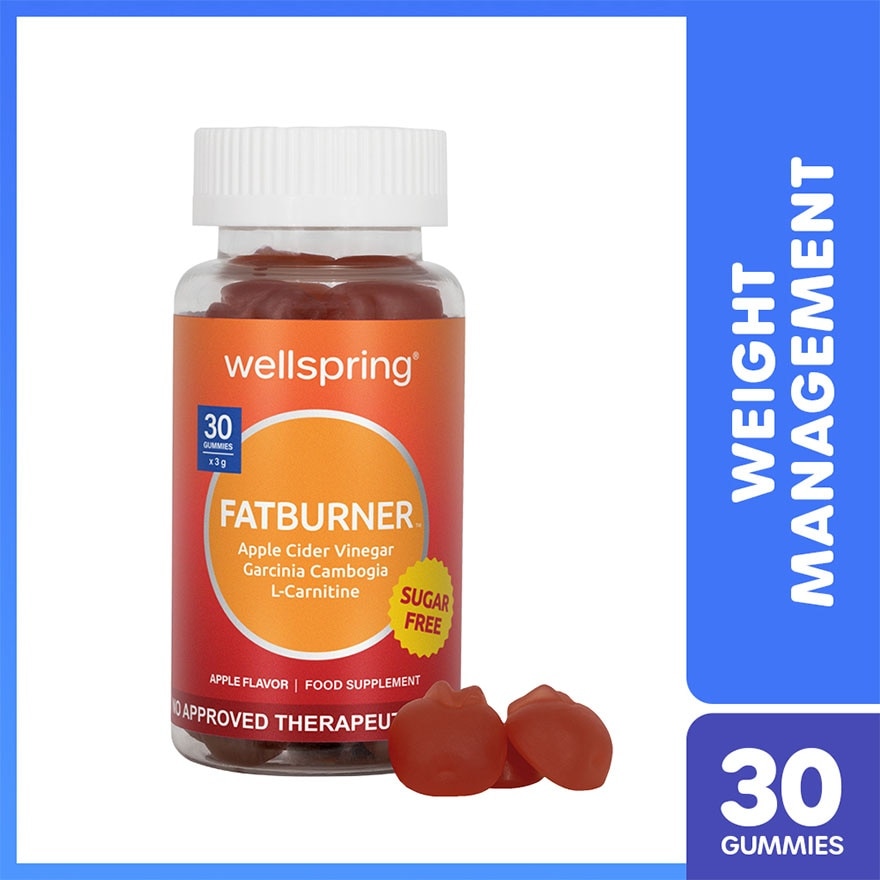 WELLSPRING Sugar Free Fat Burner Gummies 30s