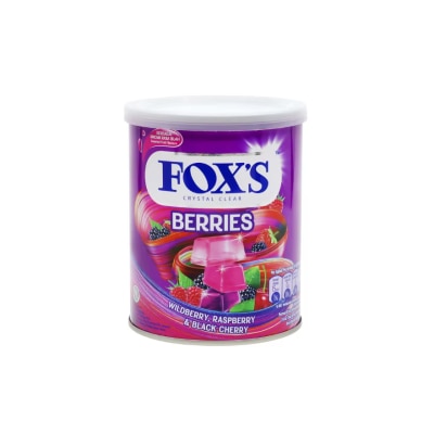 FOXS FOXS Crystal Clear Berries Tin 180g