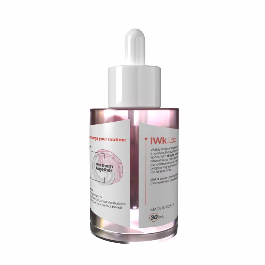 iWhite Korea iWk.Lab Super Glow Serum 30 ml Bottle Dropper