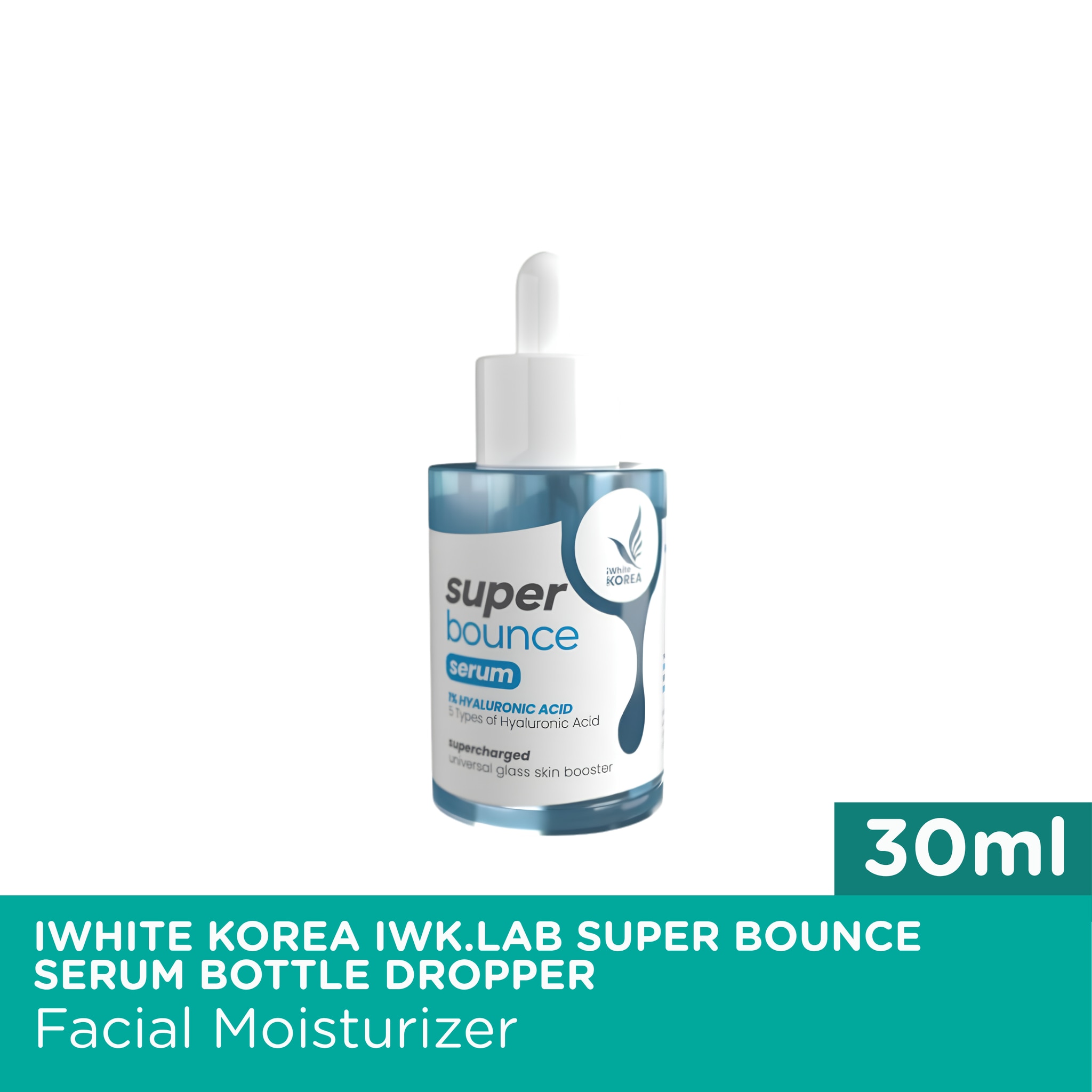 iWhite Korea iWk.Lab Super Bounce Serum 30 ml Bottle Dropper image