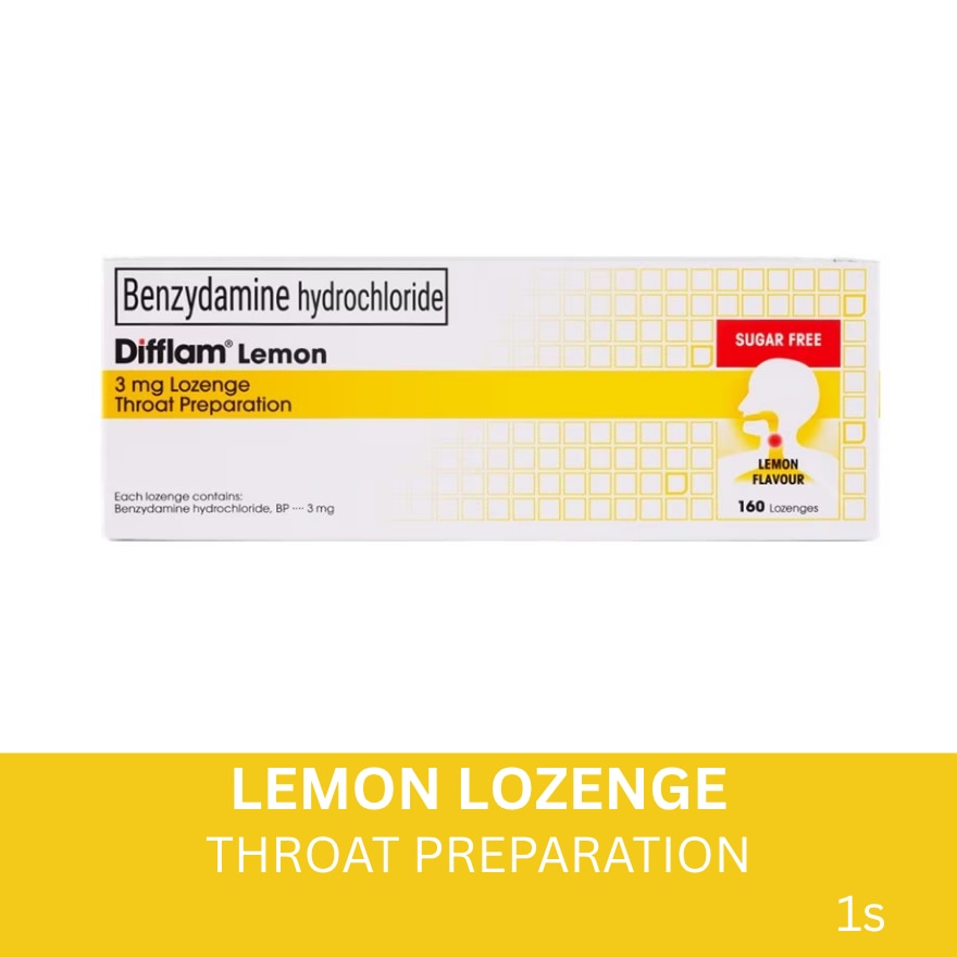 DIFFLAM Lemon Lozenge Sold Per Piece