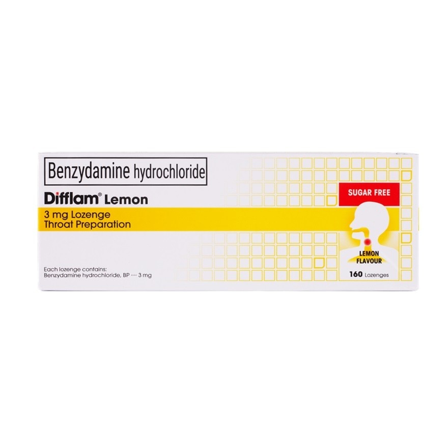 DIFFLAM Lemon Lozenge Sold Per Piece