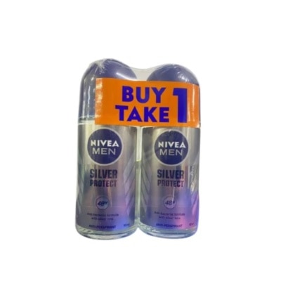 NIVEA NIVEA Men Deodorant Silver Protect Anti-Perspirant Roll-on 50ml