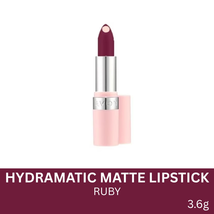 AVON Hydramatic Matte Lipstick Ruby 3.6g