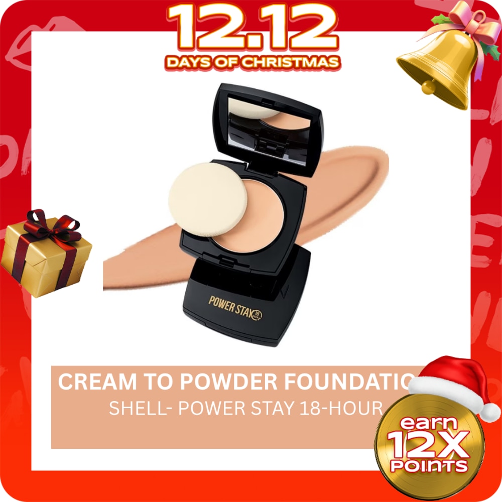 AVON Power Stay 18Hr Cream To Powder Foundation 9G Shell