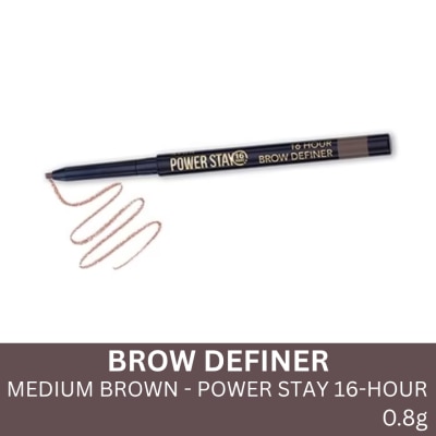 AVON AVON Power Stay 16 Hour Brow Definer Medium Brown