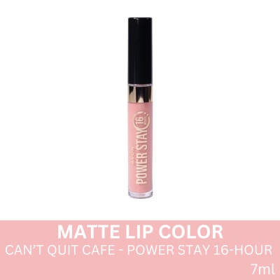 AVON - AVON Power Stay 16 Hour Matte Lip Color 7ml Cant Quit Café