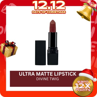 AVON AVON Ultra Matte Lipstick Divine Twig