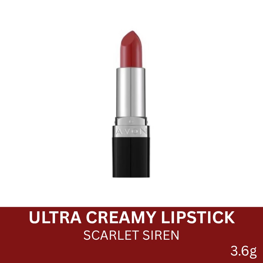 AVON Ultra Creamy Lipstick 3.6G Scarlet Siren
