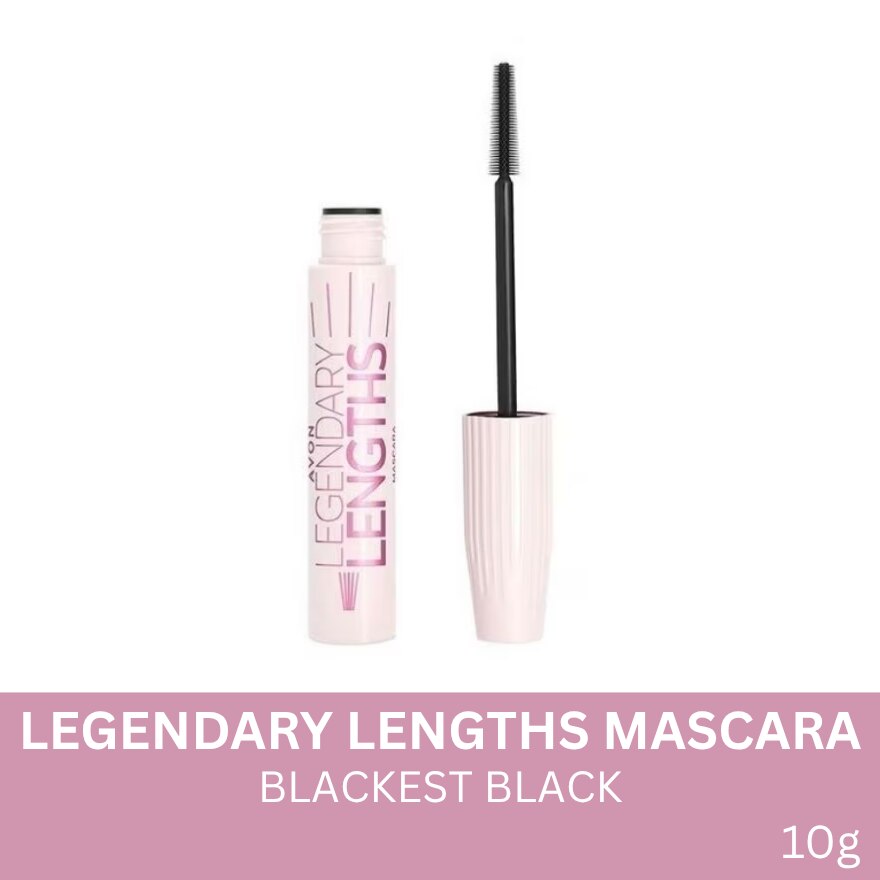 AVON Legendary Lengths Mascara 10g Blackest Black