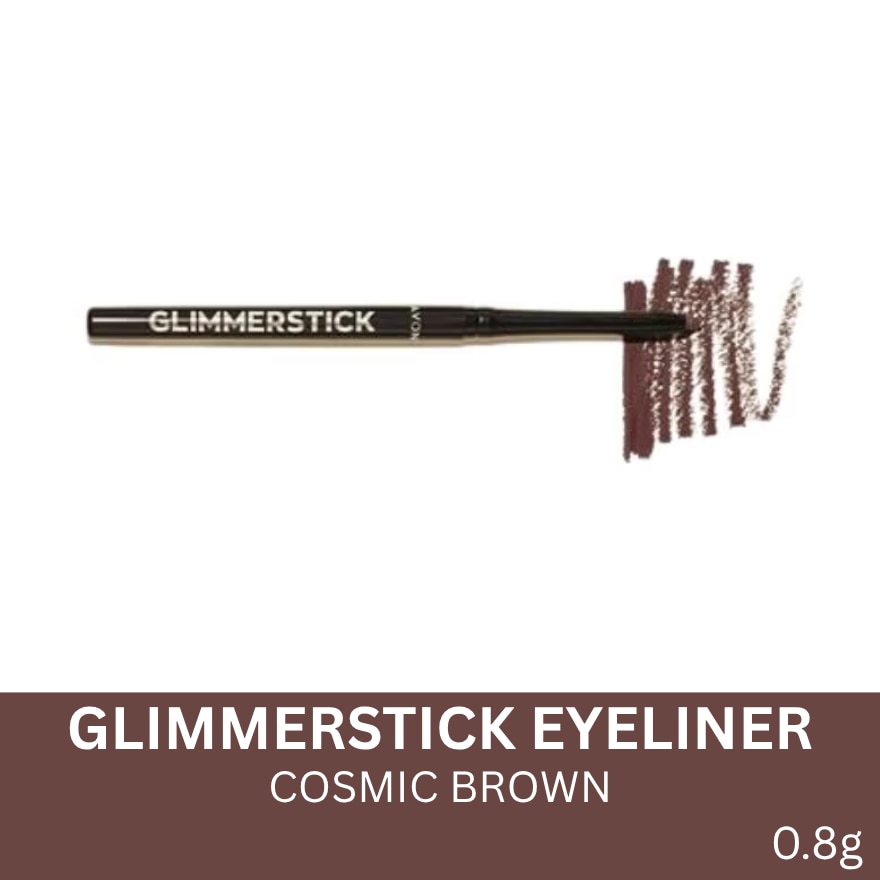 AVON Glimmerstick Eyeliner Cosmic Brown