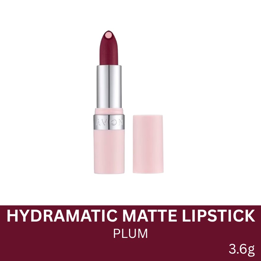 AVON Hydramatic Matte Lipstick Plum 3.6G