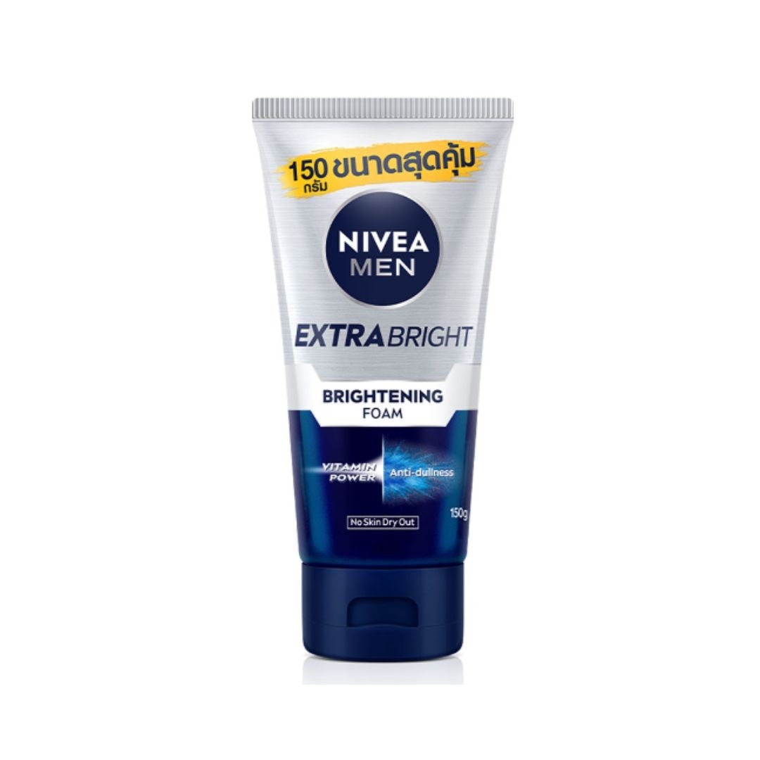 NIVEA MEN Extra Bright Face Foam 150g