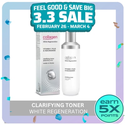 COLLAGEN WS WATSONS COLLAGEN White Regeneration Clarifying Toner 130ml