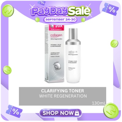 COLLAGEN WS WATSONS COLLAGEN White Regeneration Clarifying Toner 130ml image
