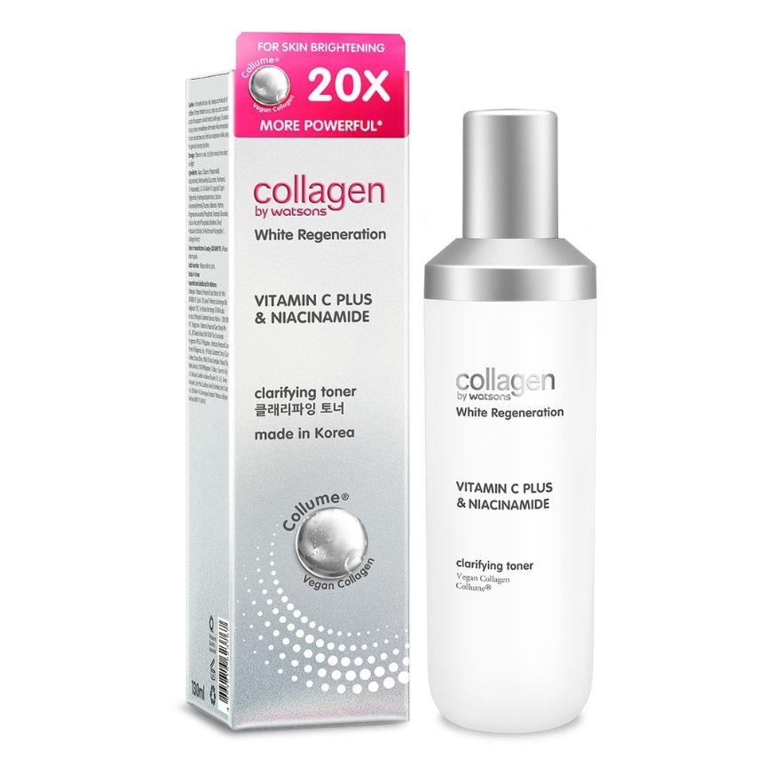 WATSONS COLLAGEN White Regeneration Clarifying Toner 130ml