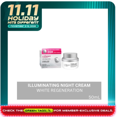 COLLAGEN WS WATSONS COLLAGEN White Regeneration Illuminating Night Cream 50ml image