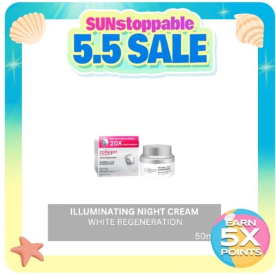 COLLAGEN WS - WATSONS COLLAGEN White Regeneration Illuminating Night Cream 50ml