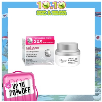 COLLAGEN WS WATSONS COLLAGEN White Regeneration Illuminating Night Cream 50ml