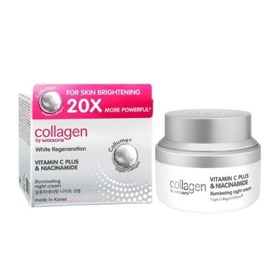 COLLAGEN WS WATSONS COLLAGEN White Regeneration Illuminating Night Cream 50ml