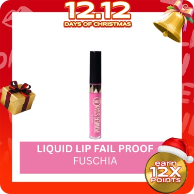 AVON AVON Power Stay Liquid Lip Fail Proof Fuschia 6ml
