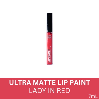 AVON - AVON Ultra Matte Lip Paint Lady In Red 7ml