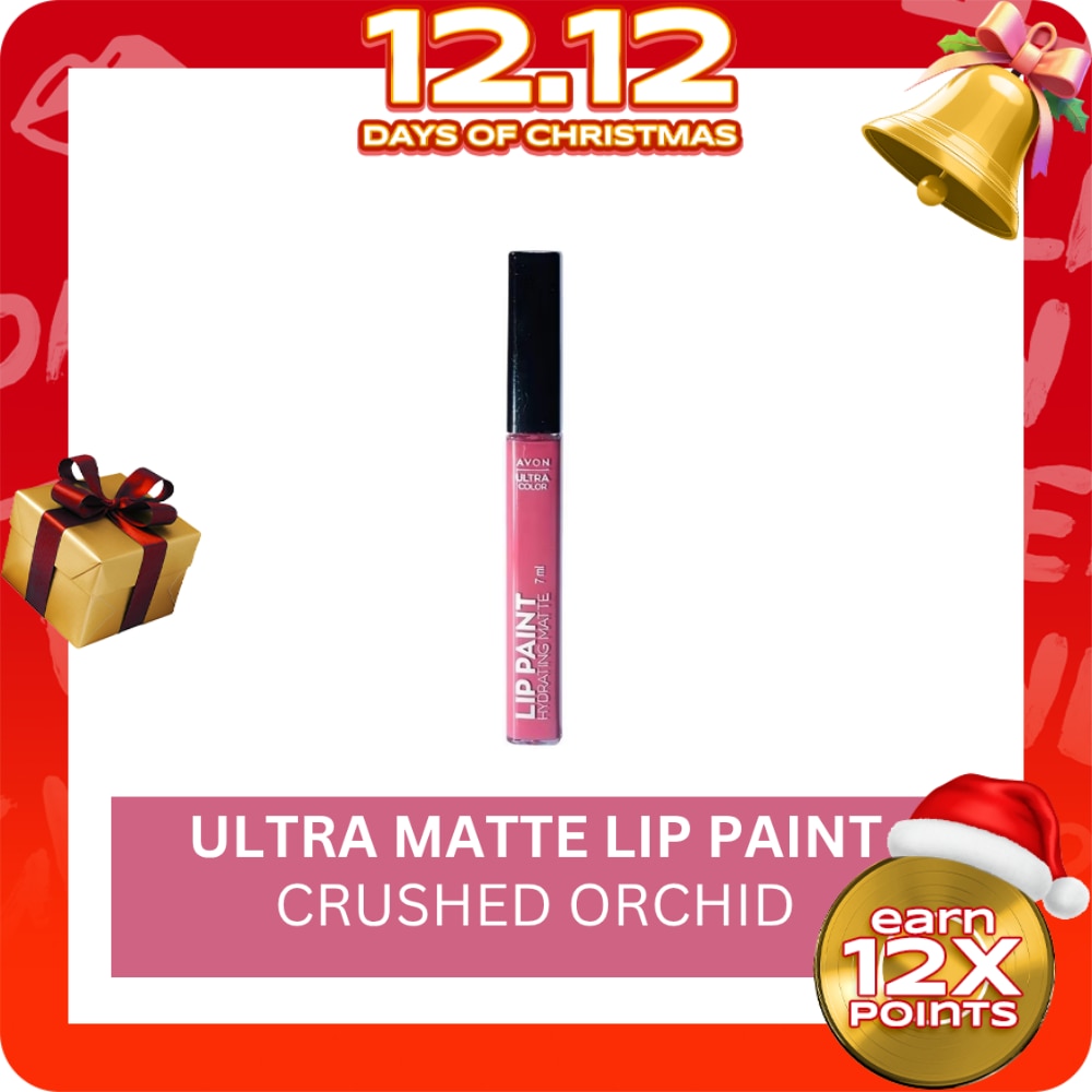 AVON Ultra Matte Lip Paint Crushed Orchid 7ml