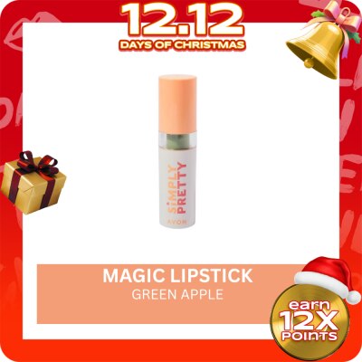 AVON AVON Simply Pretty Magic Lipstick Green Apple 4g