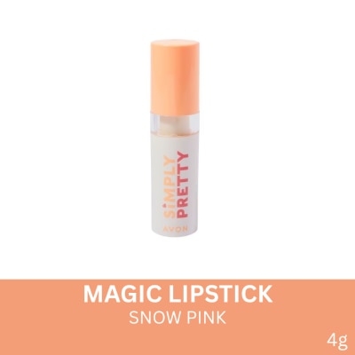 AVON AVON Simply Pretty Magic Lipstick Snow Pink 4g