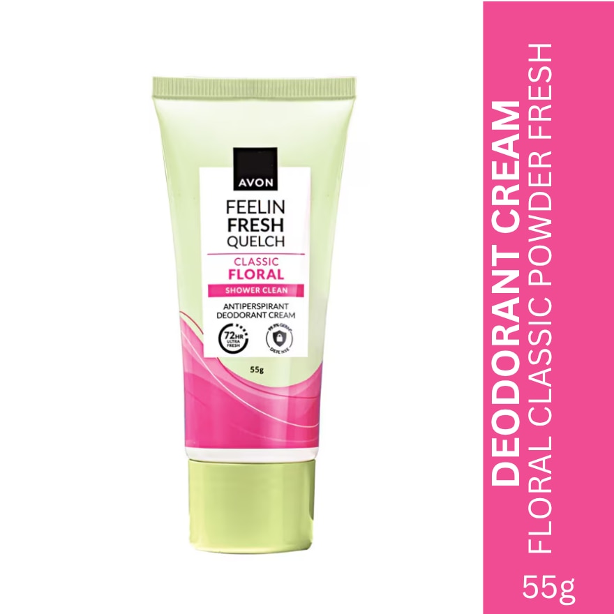 AVON Feelin Fresh Classic Floral Quelch 55g