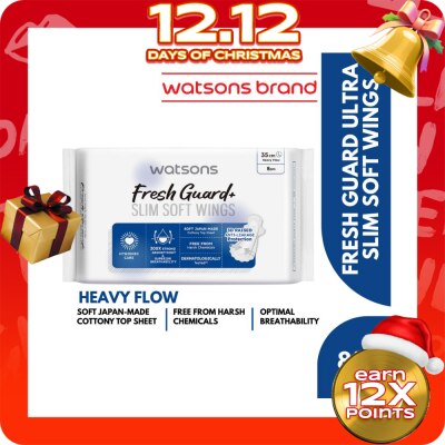 WATSONS WATSONS Fresh Guard Ultra Thin Wings Soft Dry 23cm 24s