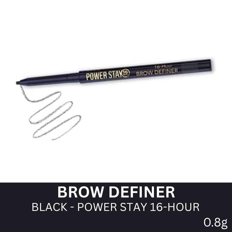 AVON Power Stay 16Hour Brow Definer Black .08g