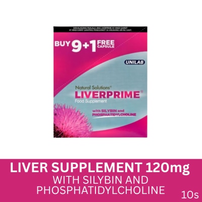 LIVERPRIME LIVERPRIME 120mg 9 + 1