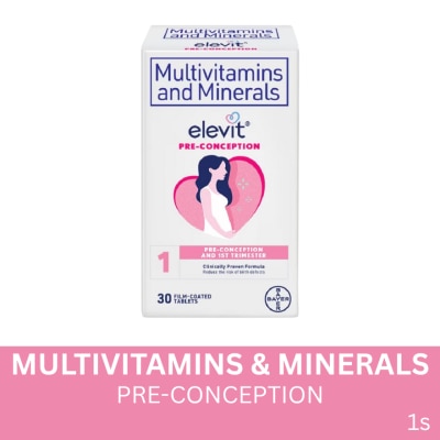 ELEVIT ELEVIT Pre Conception Film Coated Tablet Sold Per Piece