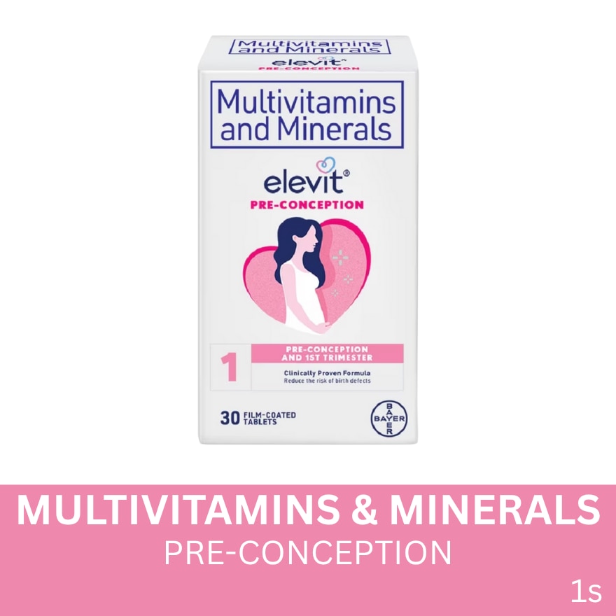 ELEVIT Pre Conception Film Coated Tablet Sold Per Piece