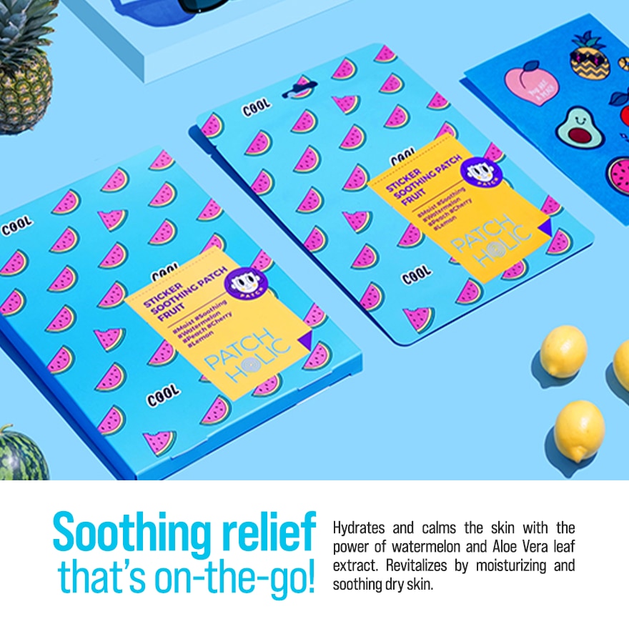 PATCH HOLIC Sticker Soothing Patch Fruit 12g