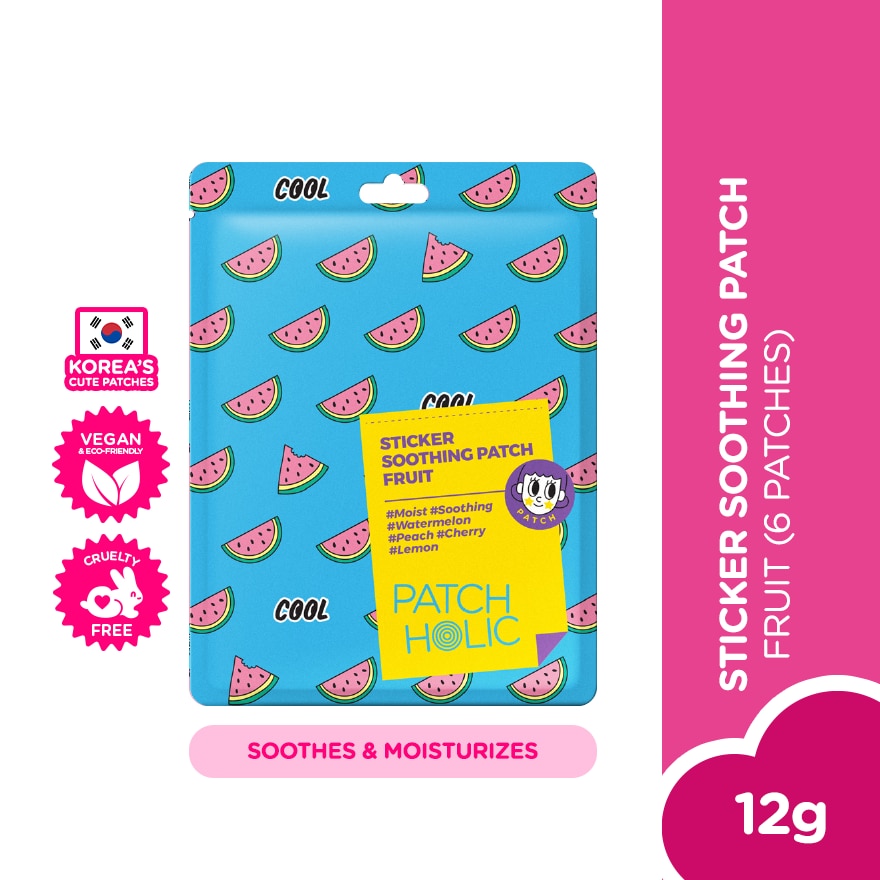 PATCH HOLIC Sticker Soothing Patch Fruit 12g
