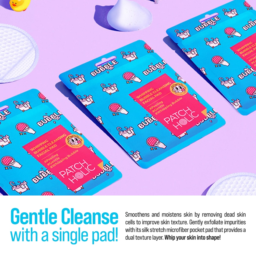 PATCH HOLIC Whipping Bub Cleansing Facial Pad 10g