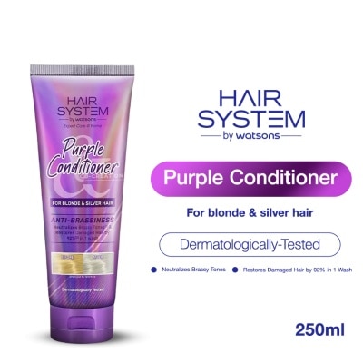 HAIR SYSTEM WS - WATSONS Hair System Purple Conditioner 250ml image