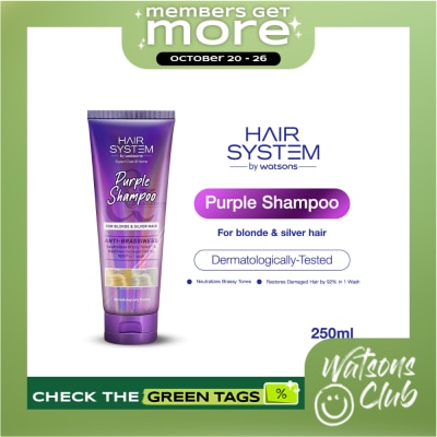 HAIR SYSTEM WS WATSONS Hair System Purple Shampoo 250ml image