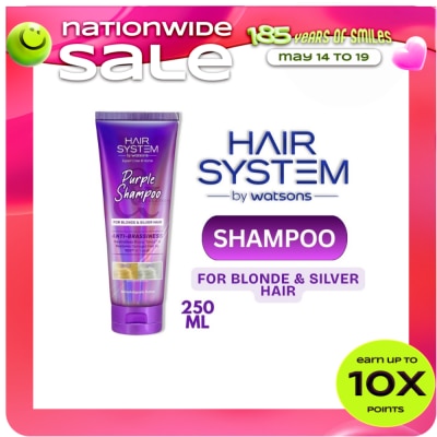 HAIR SYSTEM WS - WATSONS Hair System Purple Shampoo 250ml