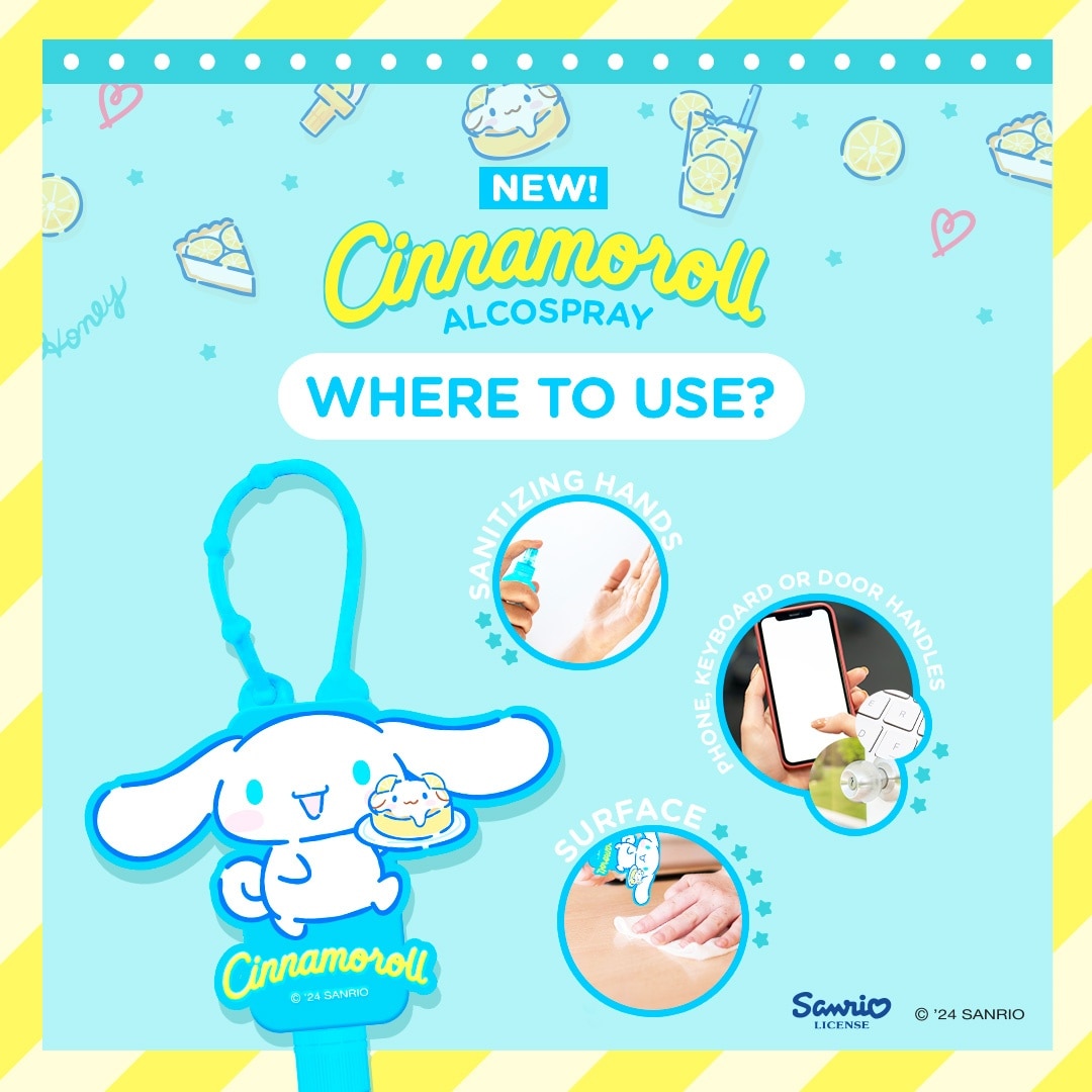 FRESH with Sanrio Cinnamoroll Alcospray 50mL