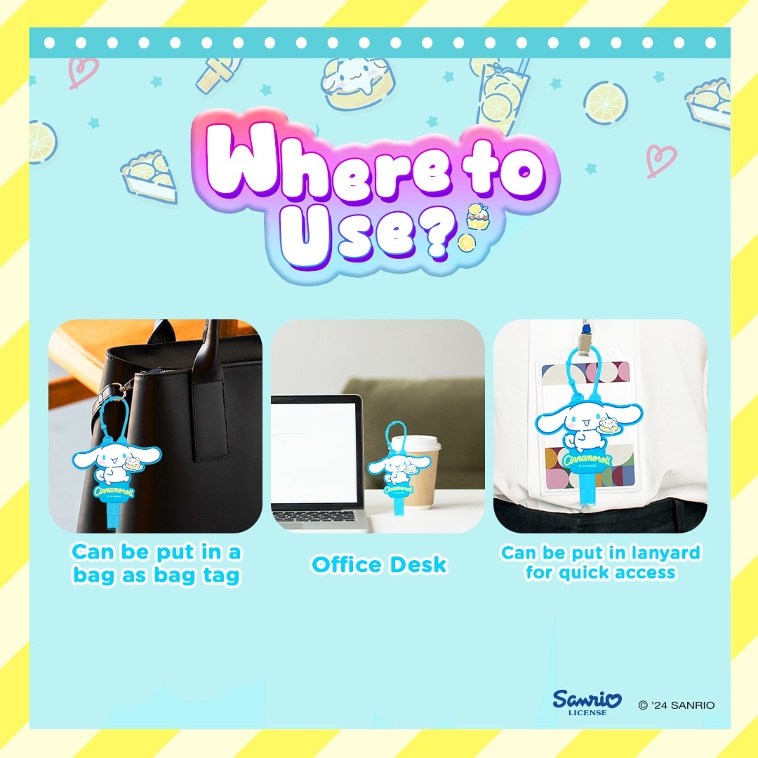 FRESH with Sanrio Cinnamoroll Alcospray 50mL