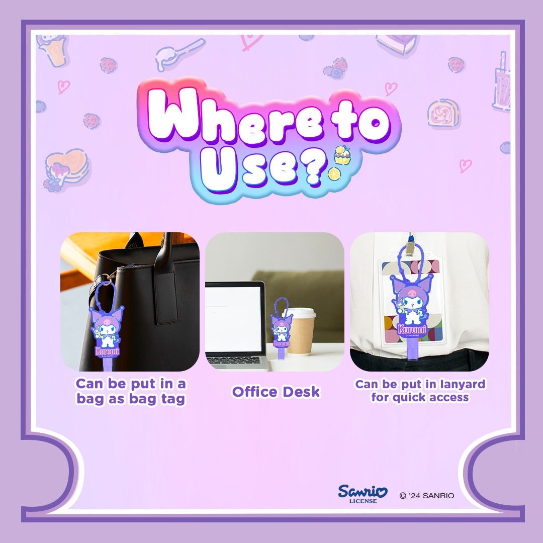 FRESH with Sanrio Kuromi Alcospray 50ml