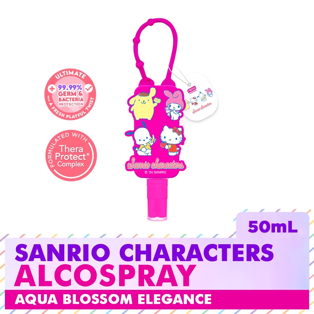 FRESH with Sanrio Characters Alcospray 50mL