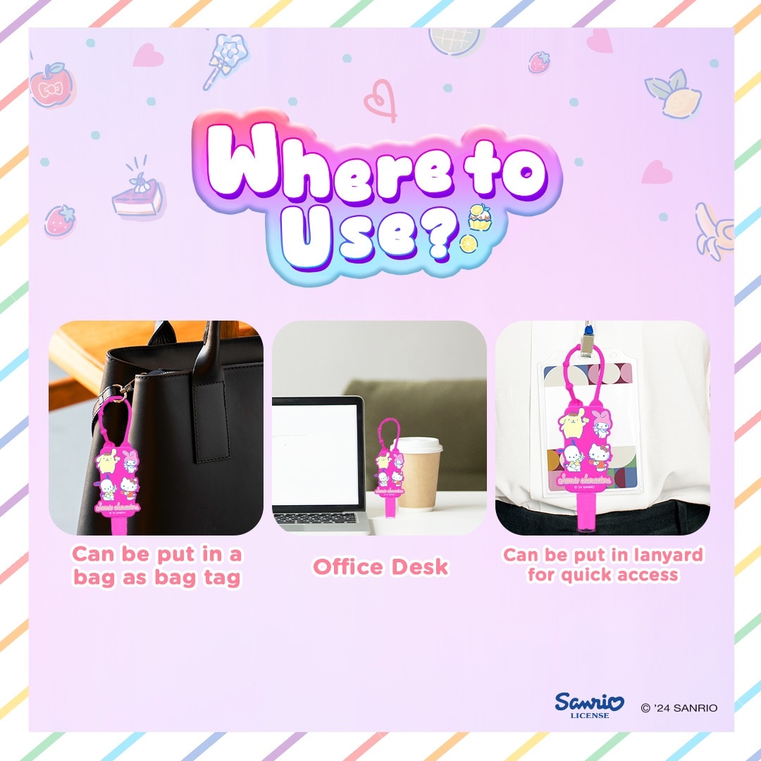 FRESH with Sanrio Characters Alcospray 50mL