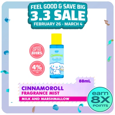 FRESH FRESH Sanrio Milk and Marshmallow Fragrance Mist 88mL