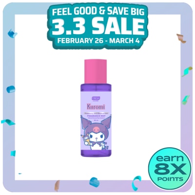 FRESH FRESH Sanrio Raspberry and Blackcurrant Fragrance Mist 88mL
